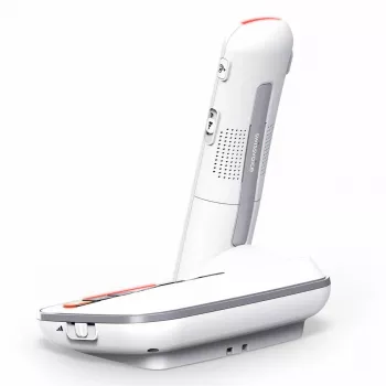 Swissvoice Xtra 2355 DECT juhtmevaba telefon vastamismasinaga ja kõneeristusega, valge