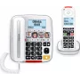 Swissvoice Xtra 3355 DECT-juhtmevaba telefon automaatvastaja ja suurte klahvidega, valge