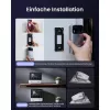 Switchbot SWB VDB-M-SW - WiFi videouksesilm 4.3 inch värviekraaniga (valge/hõbedane)