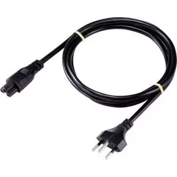 SYGONIX SY-5042688 külmaseadme toitekaabel, Schuko IEC C13, 1,8 m, must