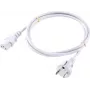 Sygonix SY-5043494 külma seadme toitekaabel CEE 7/7 - IEC C13 valge 2,00 m