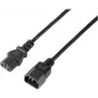 Sygonix SY-5243894 IEC C13/C14 toite pikenduskaabel, 5 m, must