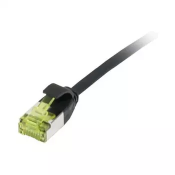 Synergy21 CAT6A RJ45 Patch-kaabel, 2m, must, U/FTP, Slimline 3.8mm, TPE/LSZH Superflex, AWG32