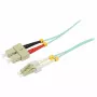 SYNERGY21 Fiiberoptiline ühenduskaabel 10m LC-SC Duplex 50/125µm OM3 LSZH Aqua 2mm