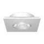 SYNERGY21 Helios LED süvistatav laevalgusti valge ruudukujuline soe valge 5W 350lm 3000K