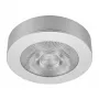 SYNERGY21 LED lae süvistatav kohtvalgusti Helios hõbedane ümmargune pinnakinnitusraamiga (S21-LED-ME009)