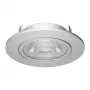 SYNERGY21 Synergy 21 LED süvistatav laevalgusti Helios hõbedane - ümmargune + pööratav - neutraalvalge