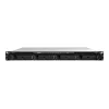 Synology RS826+ 1U Rackmount 4-kohaline NAS, AMD Ryzen V1500B, 4GB DDR4 ECC, 4x 1GbE, ilma ketasteta