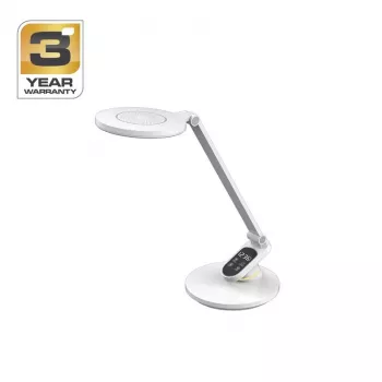 Laualamp Elegant LED BL1235 Valge – Puutejuhtimisega reguleeritav, painduv kael, USB laadimisport