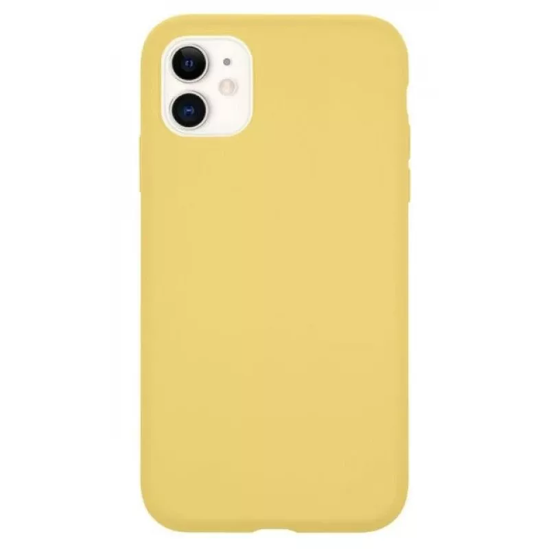 Tactical Apple iPhone 11 Velvet Smoothie Cover Yellow
