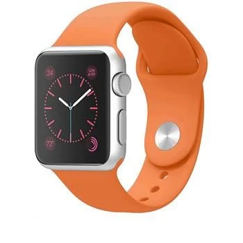 Taktikaline Apple silikoonrihm Apple Watch 44mm / 42mm jaoks, oranž