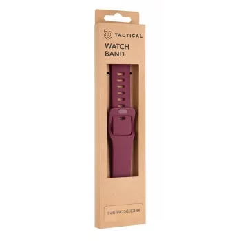 Taktikaline Apple Watch 38mm / 40mm silikoonrihm pandlaga veinipunane