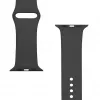 Taktikaline Apple Watch 42/44/45mm silikoonrihm must