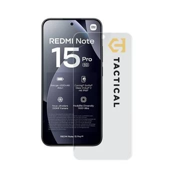 Tactical Glass Shield 2.5D Karastatud Klaasist Ekraanikaitse Xiaomi Redmi Note 15 Pro jaoks, Läbipaistev