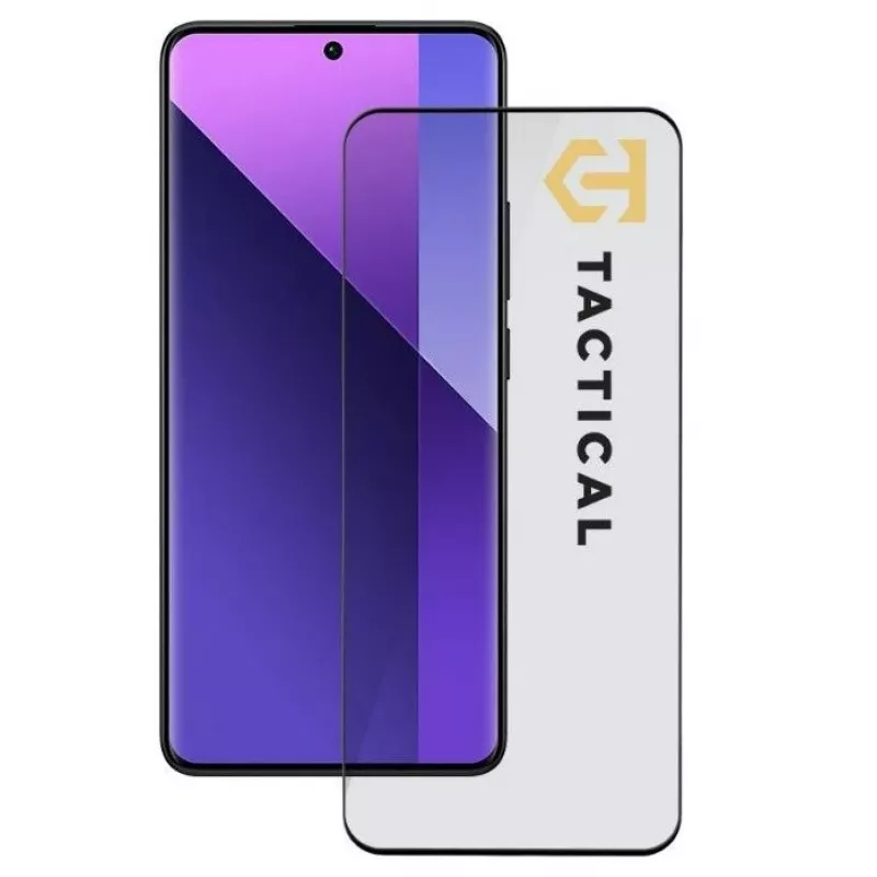 Tactical Glass Shield 5D for Xiaomi Redmi Note 13 Pro+ 5G Black