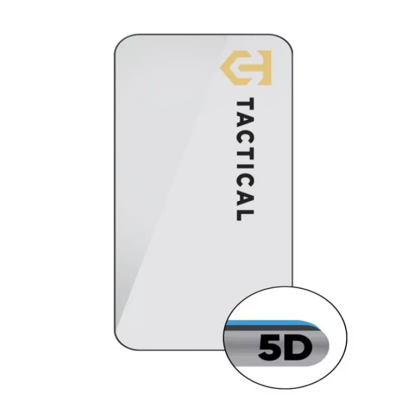 Tactical Glass Shield 5D ekraanikaitse Xiaomi 17 Ultra jaoks - must