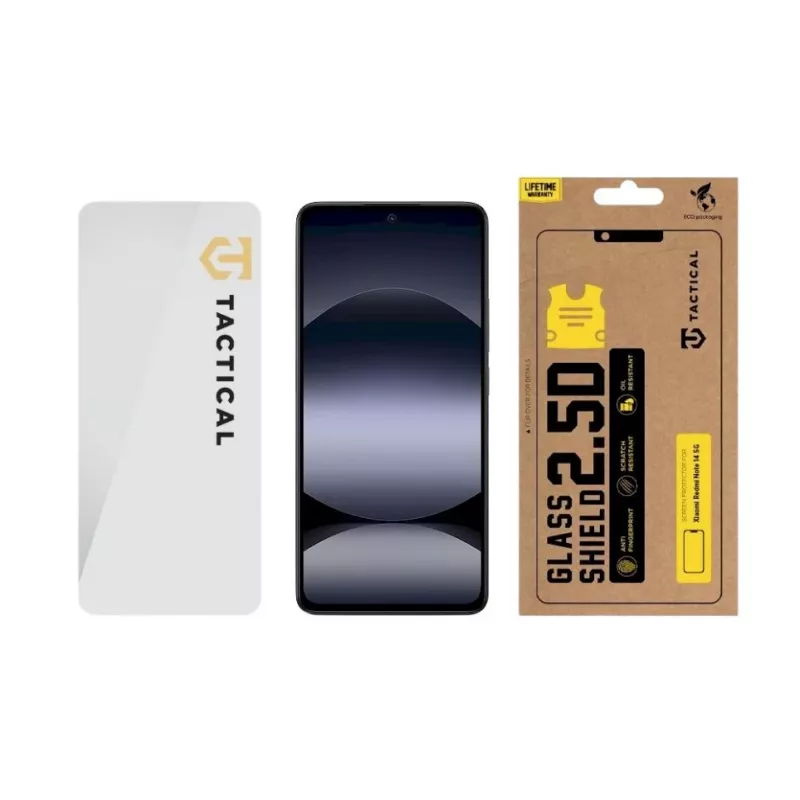 Tactical Glass Shield Privacy Stealth 5D ekraanikaitse Xiaomi 13T Pro jaoks - must, 9H karastatud klaas, luurevastane filter, servast servani katvus, mullivaba paigaldus