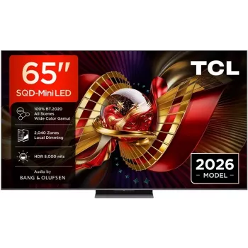 TCL 65C8L 65-tolline 4K Ultra HD Mini LED QLED Smart TV Google TV, Dolby Vision IQ, 144Hz VRR, Onkyo 2.1 heliga