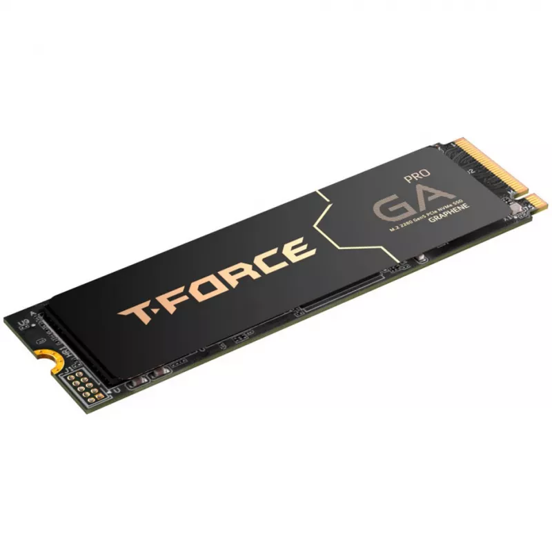 TEAM GROUP T-Force GA PRO 1 TB (Must, PCIe 5.0 x4 | M.2 2280 | Grafeenjahutusradiaator)