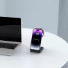 Tech-Protect A8 10W 3-in-1 Wireless Charging Stand for Smartphone, Headphones, Smartwatch - Black