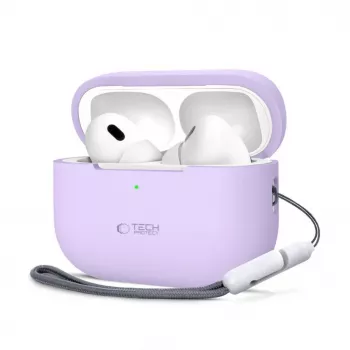 Tech-Protect Apple AirPods Pro 1 / 2 Silikoonkest Lilla
