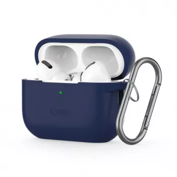 Tech-Protect Apple AirPods Pro 1 / 2 Silicone Hook Case Blue
