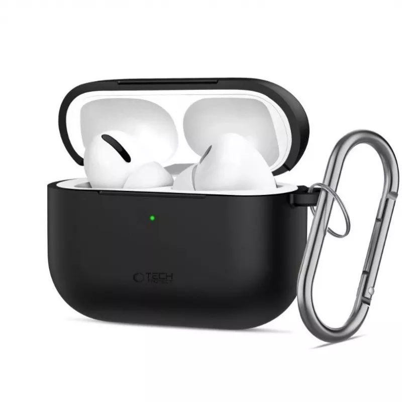 Tech-Protect Apple AirPods Pro 3 Silicone Ear Hooks Black
