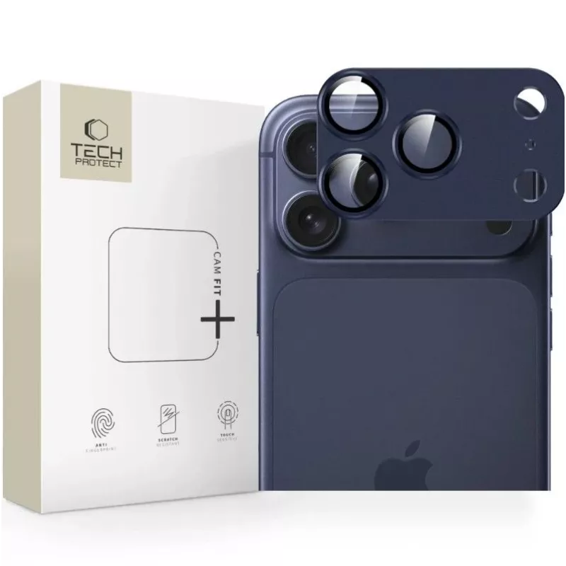 Tech-Protect Apple iPhone 15 Pro Max CamFull Fit Deep Blue Protective Case