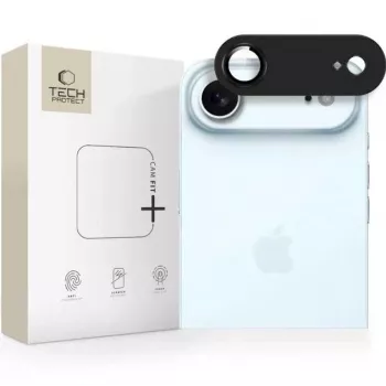 Tech-Protect CamFull Fit Kaamera objektiivi kaitseklaas Apple iPhone 14 Pro / 14 Pro Max - Must