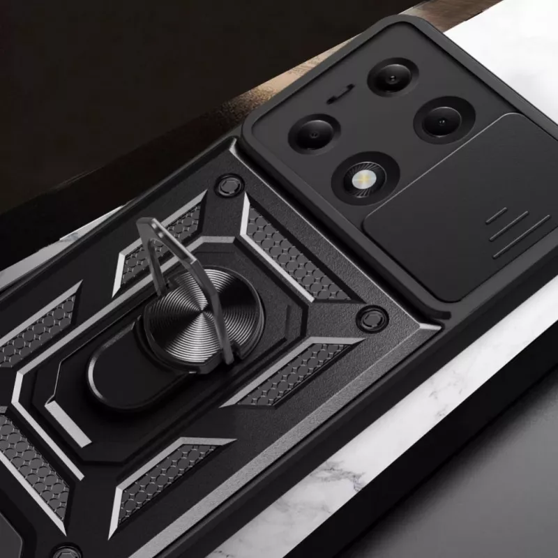 Tech-Protect CamShield Pro Case for Xiaomi Redmi Note 13 Pro 4G / LTE / Poco M6 Pro 4G / LTE - Must