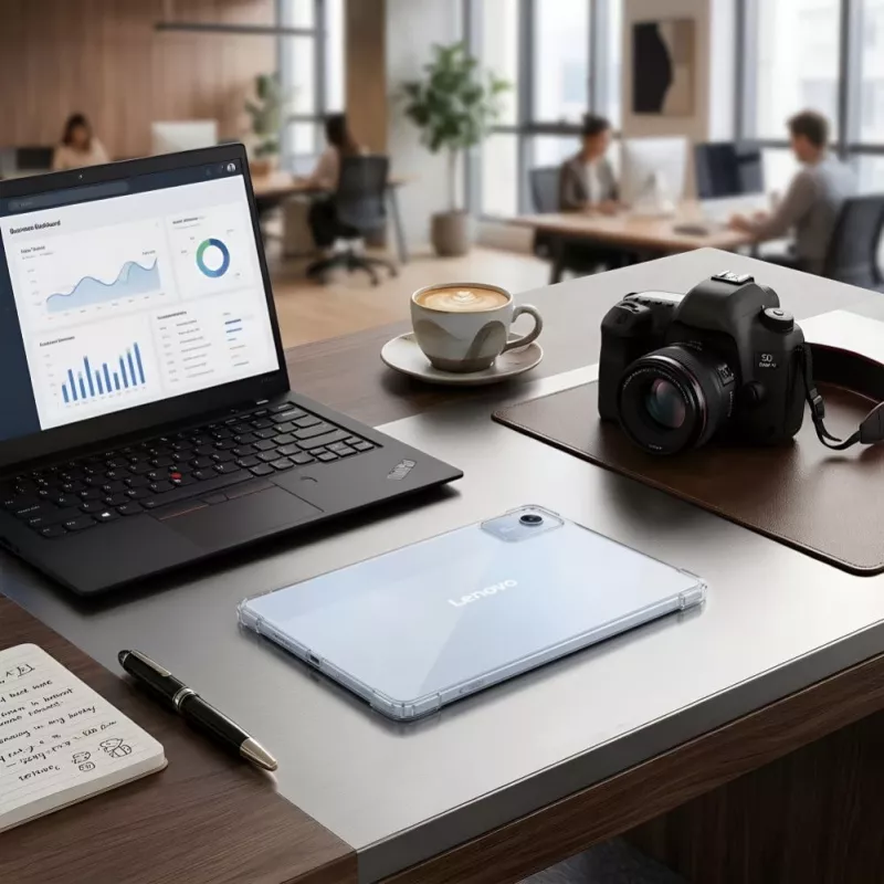 Tech-Protect FlexAir kate Lenovo Idea Tab / K11 Gen. 2 11.0 TB-336 jaoks - läbipaistev