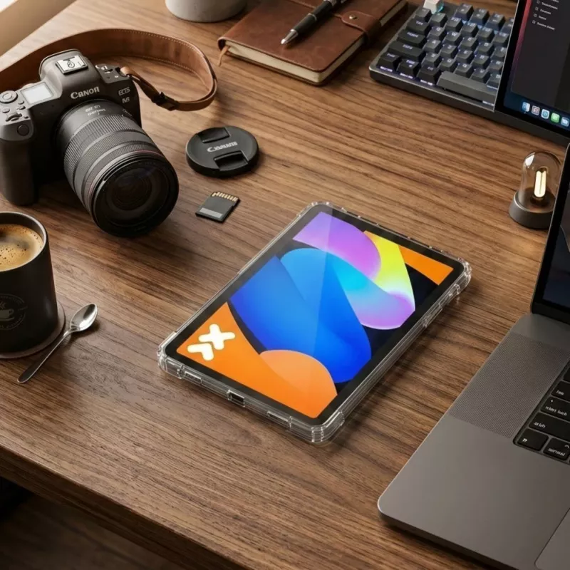 Tech-Protect FlexAir kate Lenovo Idea Tab / K11 Gen. 2 11.0 TB-336 jaoks - läbipaistev