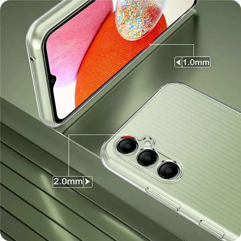Tech-Protect FlexAir+ Case Samsung Galaxy A15 4G / 5G jaoks - Läbipaistev