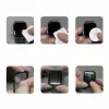 Tech-Protect Glass Flex+ hübriidklaasist ekraanikaitse Garmin Venu 3 jaoks (2-pakk, must raam)