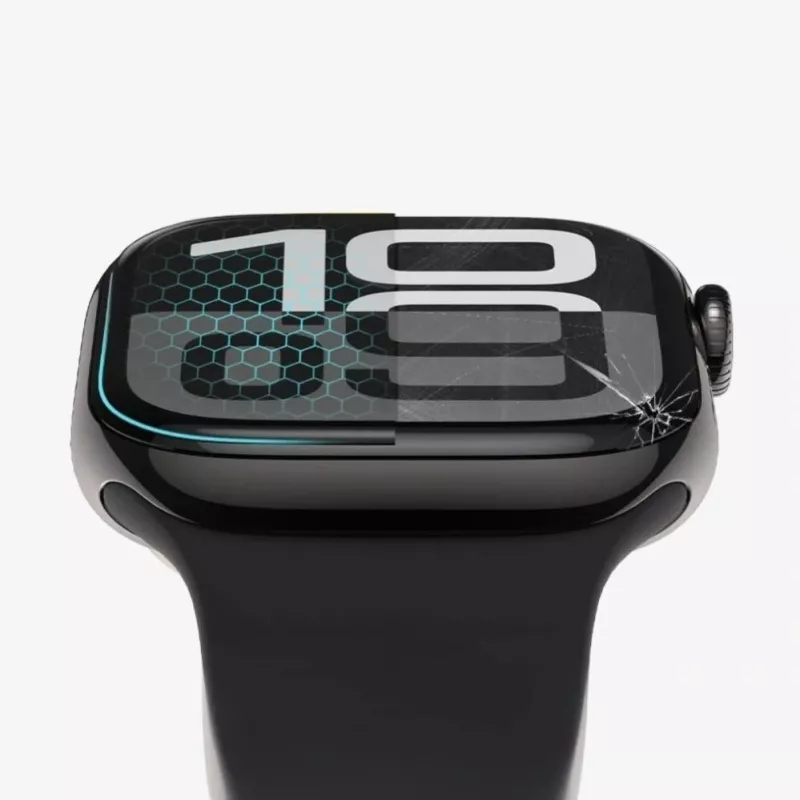 Tech-Protect Glass Flex+ hübriidklaasist ekraanikaitse Garmin Venu 3 jaoks (2-pakk, must raam)