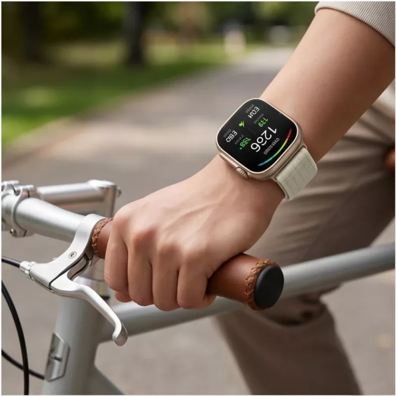 Tech-Protect nailonist rihm Huawei Watch Fit 3 / 4 / 4 Pro / 5 / 5 Pro jaoks - valge