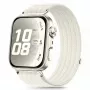 Tech-Protect nailonist rihm Huawei Watch Fit 3 / 4 / 4 Pro / 5 / 5 Pro jaoks - valge