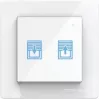 Tech Sterowniki FZ-02M Wired Roller Shutter Switch (White, 230V AC, 3A, Flush-Mounted)