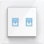 Tech Sterowniki FZ-02M Wired Roller Shutter Switch (White, 230V AC, 3A, Flush-Mounted)