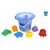 TECHNOK Set for Playing in the Sand, Water and Bathing Animals 7945
