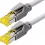 TECLINE Dätwyler Cat 6a S/FTP paigalduskaabel, 7,5 m, hall, LSZH, Hirose TM31 78007