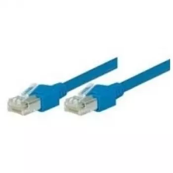 TECLINE Dätwyler Patch Cable S/UTP, Cat 5e, sinine, 1,0 m, väga paindlik, Hirose TM11 pistikutega (71901B)