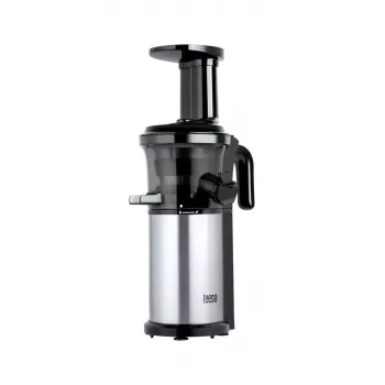 TEESA aeglane mahlapress köögiviljadele ja puuviljadele, 150W, 48 RPM, 1L mahutiga, must