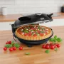 TEESA SUPREME Pizzaahi, 1200 W, 32 cm, aken, eemaldatav kivi