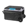 TEESA TSA6004 Professionaalne Kompressoriga Reisikülmik/Sügavkülmik 40L DC12/24 AC 230V Akuvalik, Suured Rattad, Tugev Käepide, Bluetooth, Kahekambriline