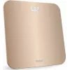 Tefal Classic PP1900V0 Electronic Personal Scale – Square Beige, 160 kg, Tempered Glass Platform, Step-on Activation