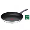Tefal Daily Cook G7300455 24 cm praepann, roostevaba teras, Titanium 2X mittenakkuva, termo-signaal, kõikidele pliitidele