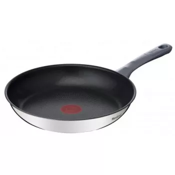 Tefal Daily Cook G7300455 24 cm praepann, roostevaba teras, Titanium 2X mittenakkuva, termo-signaal, kõikidele pliitidele