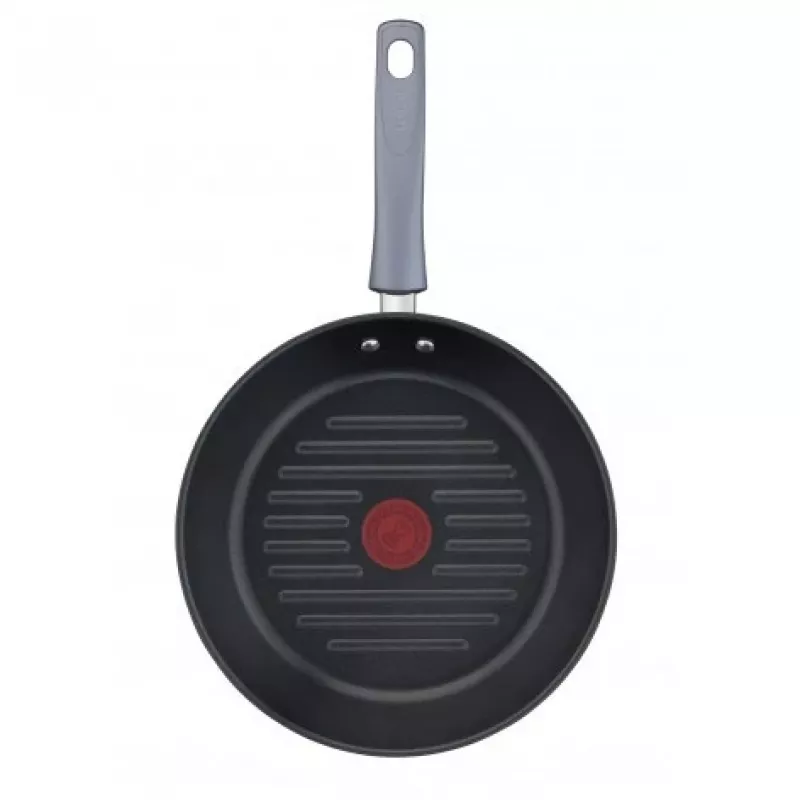 Tefal Daily Cook G7314055 26 cm Grillpann titaanist mittekleepuva katte ja Thermo-Signal kuumutusindikaatoriga