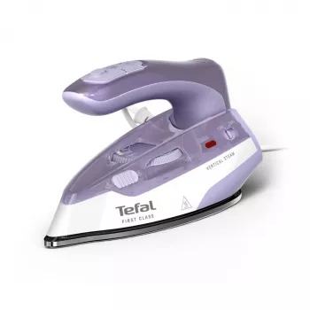 Tefal First Class DB1612E0 Reisitrikkel - 1100 W, roostevabast terasest tald, kahepingeline, 70 ml paak, valge/sinine